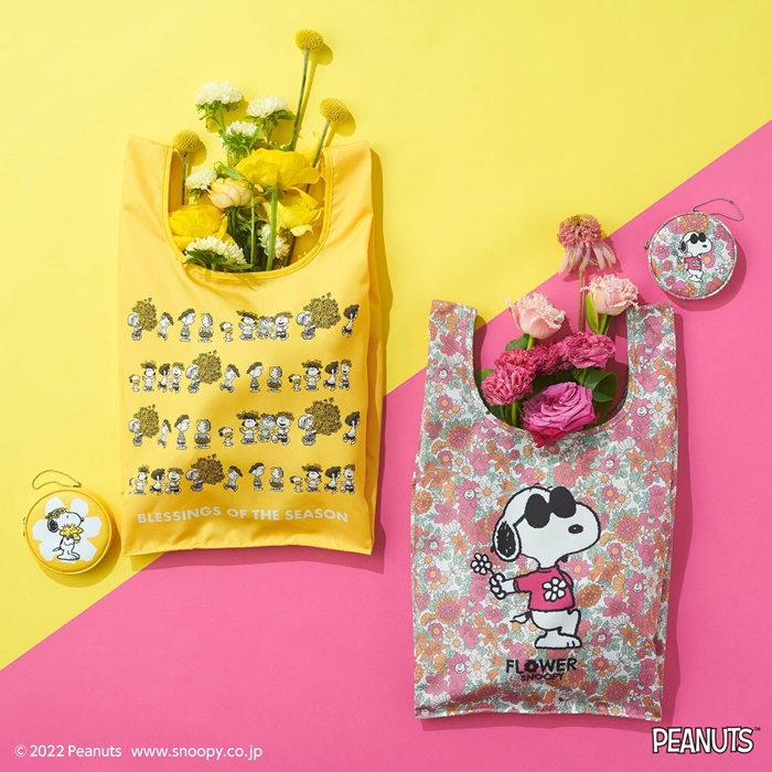 PEANUTS FLOWER購物袋